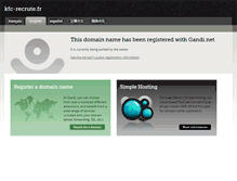 Tablet Screenshot of kfc-recrute.fr